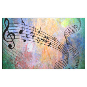 Tissu musique abstraite