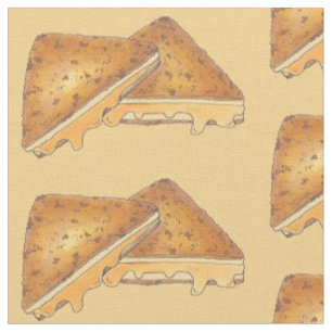 Tissu Nebraska Fromage grillé Fromages Fromages Sandwich