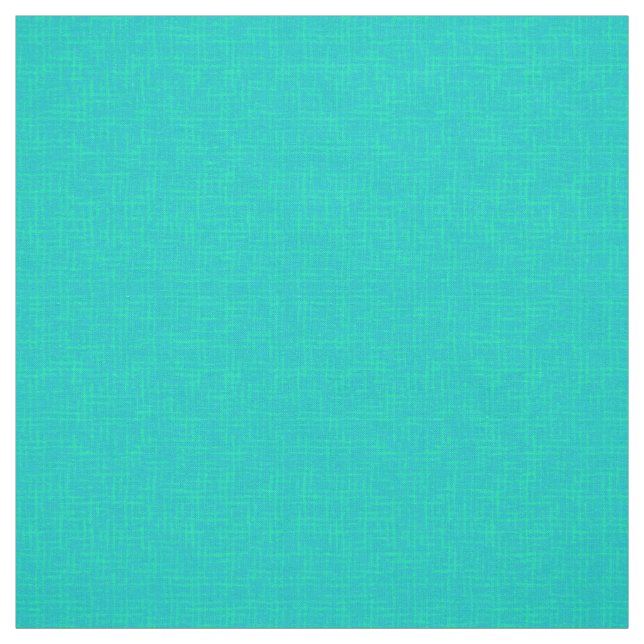 Tissu Néon turquoise texturé. (Échantillon)