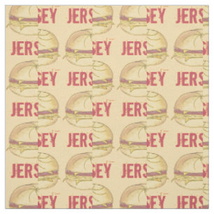 Tissu NJ New Jersey Pork Roll Petit-Déjeuner Oeuf Sandwi