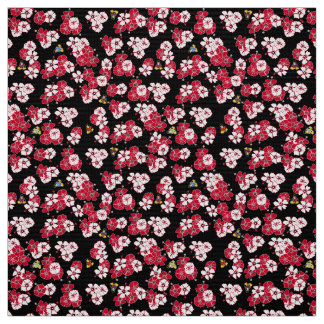 Tissu noir de pingouins solides hawaïens