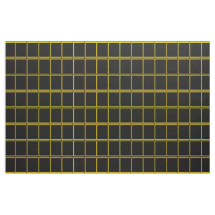 Tissu Noir et contrôle de vitre d'or