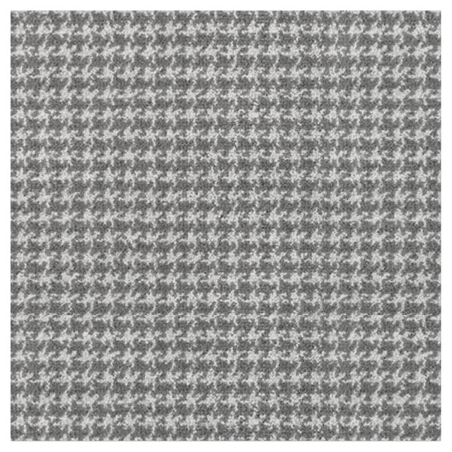 Tissu Noir, gris, blanc, pied-de-poule (Fermer)