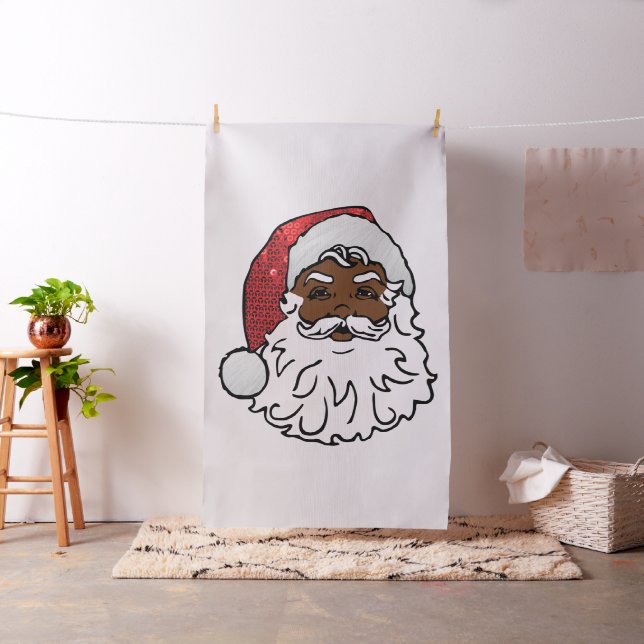 tissu noir santa claus (In Situ)