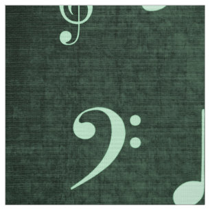 Tissu notes de musique
