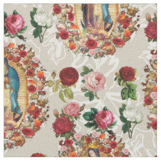 Tissu Notre-Dame de Guadalupe Vierge Marie Saint catholi