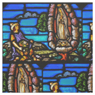 Tissu Notre Senora verre souillé de Madame Guadalupe