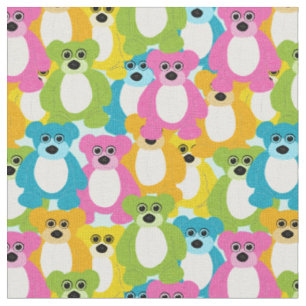Tissu nounours en Rainbow Colors Enfants et bébé