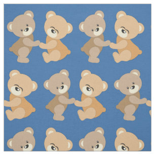 Tissu Nounours mignon