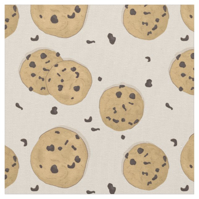 Tissu Nourriture de cookie (Fermer)