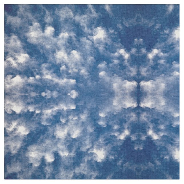 Tissu Nuages épars (Fermer)