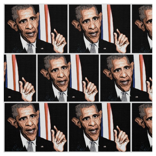 Tissu Obama (Échantillon)