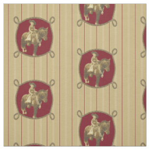 Tissu occidental de cow-girl vintage