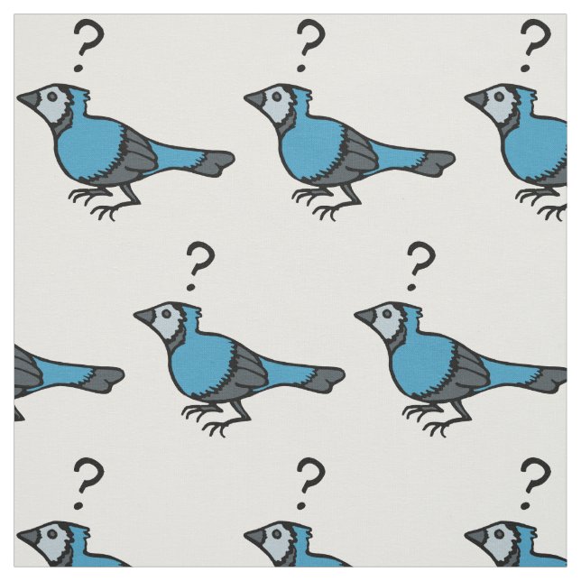 Tissu Oiseau confuse (Échantillon)