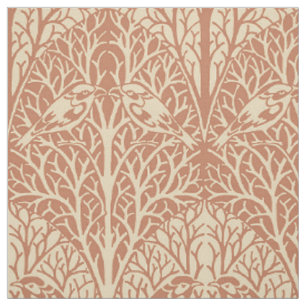 Tissu Oiseaux aux couleurs épaisse, Fleur du désert