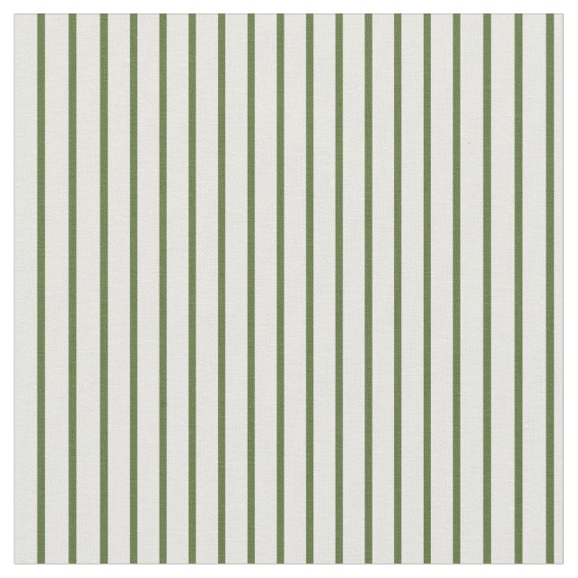 Tissu Olive foncé Vert et blanc Motif de couleur (Fermer)