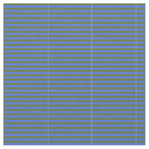 Tissu Olive foncé Vert & Royal Bleu Motif rayé