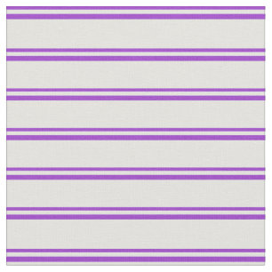 Tissu Orchidée foncée et lignes de couleur cyan clair