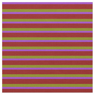 Tissu Orchidée foncée, rouge foncé et Motif vert