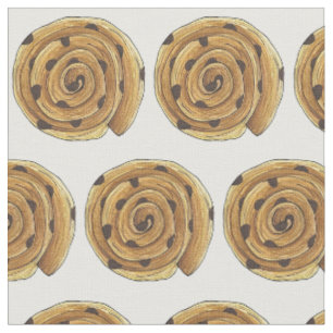Tissu Pain Aux Raisins Pâtisserie française Boulangerie 