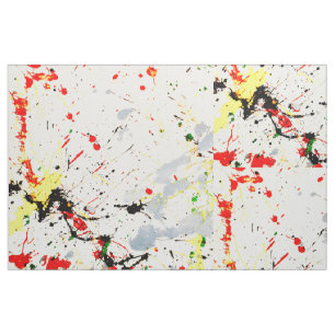 Tissu Paint Splatter