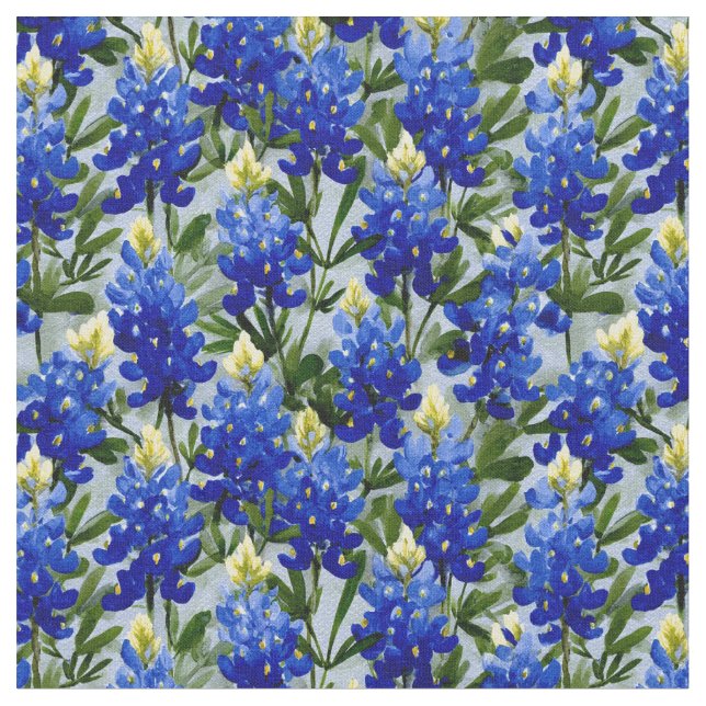 Tissu Painted Style Bluebonnet fabric (Fermer)