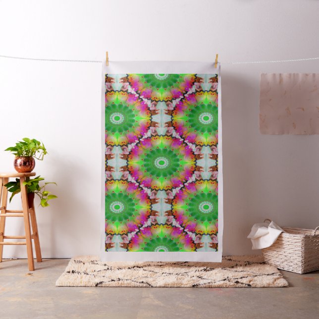 Tissu Pales de scie psychédélique... (In Situ)