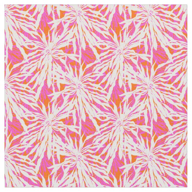 Tissu Palmettes tropicales (Fermer)
