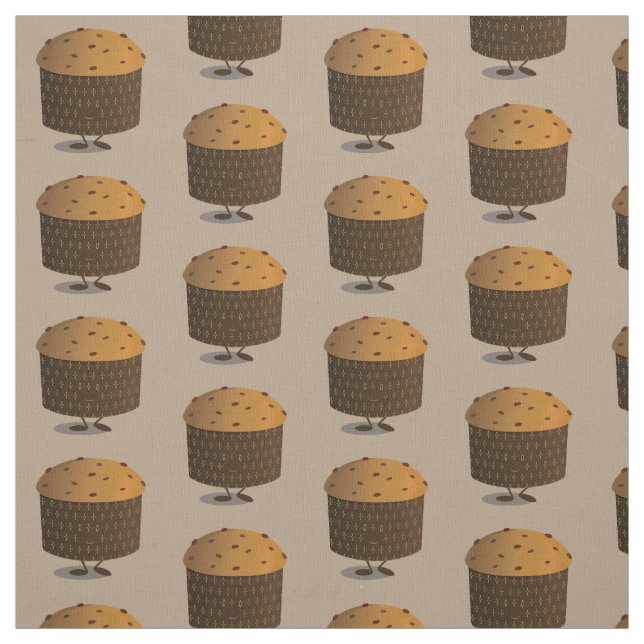 Tissu Panettone de sourire (Échantillon)