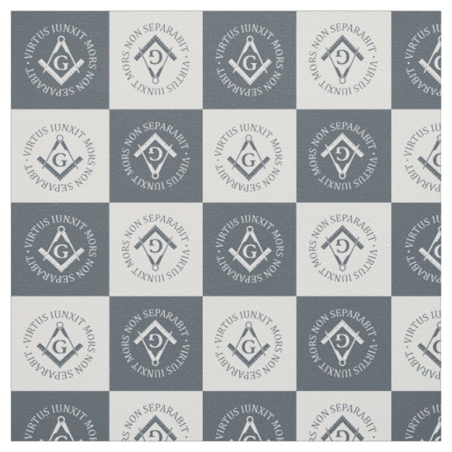 Tissu Panneau franc-maçonnerie (Échantillon)