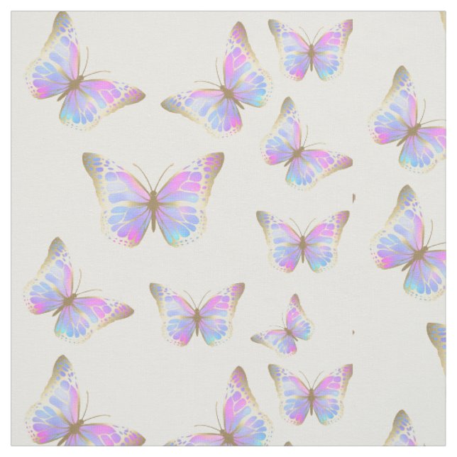 Tissu papillon (Échantillon)