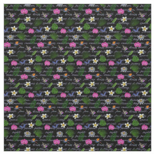 Tissu Papillon floral naturel tropical moderne de luxe