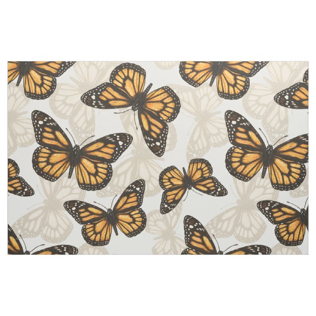 Tissu Papillon monarque (Fat Quarter)