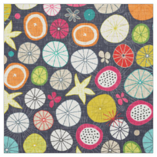 Tissu parapluies cobalt