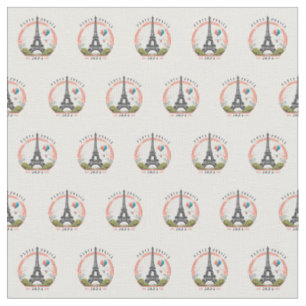 Tissu Paris France 2024 Couvertures en polaire, Tour Eif