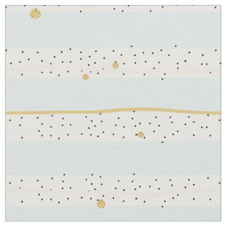 Tissu Parties scintillant d'anniversaire Polka Dot Strip