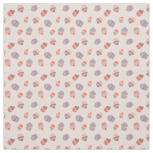Tissu Pastel Cupcake Confetti Party Fabric