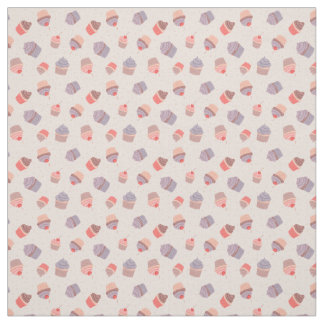 Tissu Pastel Cupcake Confetti Party Fabric