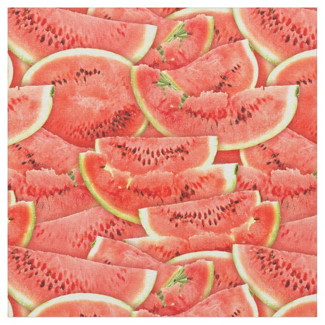 Tissu pastèque (Fermer)