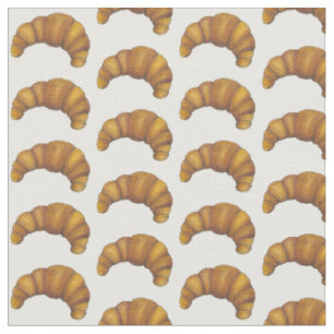 Tissu Pâtisserie française Flaky Croissant Butte Croissa
