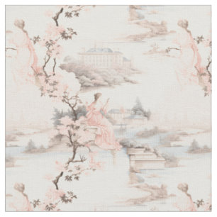 Tissu Paysage & Femmes