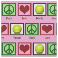 Peace Love Tennis Pretty Pink