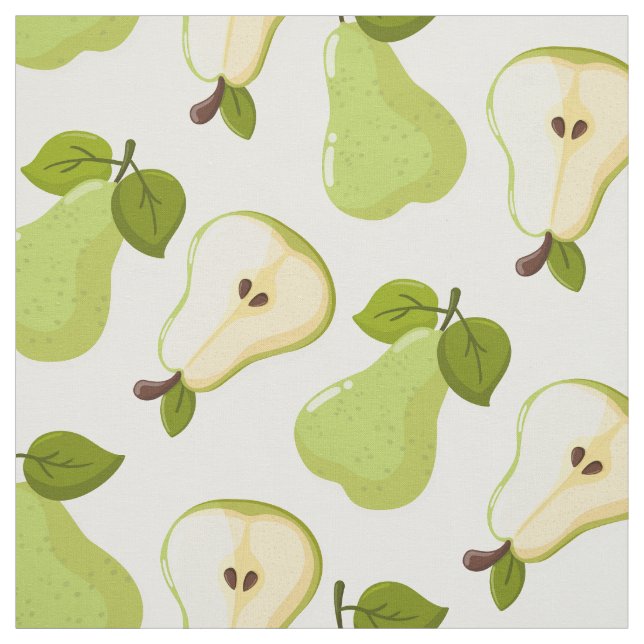 Tissu Pears pattern (Échantillon)