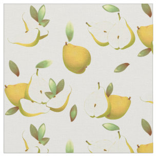 Tissu Pears Tropical Fruit