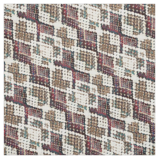 Tissu Peau de serpent. (Échantillon)