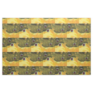 Tissu Pêche à la mouche à la truite broyée