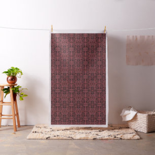 Tissu Peinture Abstraite D'Un Cobweb Magenta Rose