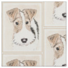Peinture de Fox Terrier de fil - art original