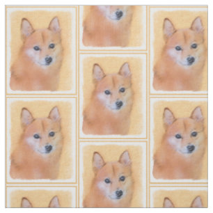 Tissu Peinture finlandaise Spitz - Jote Original Chien A
