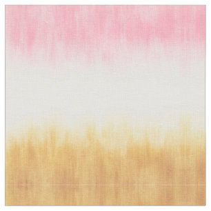 Tissu Peinture rose et jaune : l'art moderne